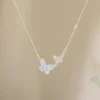 Bleu Butterfly necklace 
